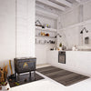 Wileen Chocolate Area Rug - 2'2" X 6'7" 