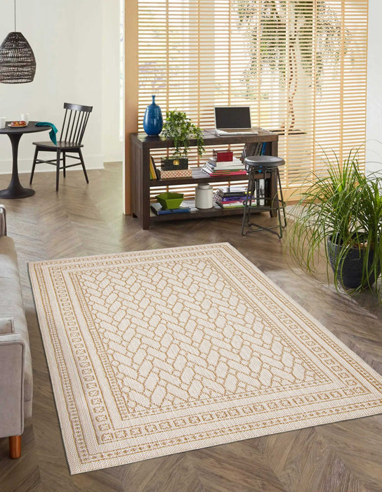 Carpette Thandazile taupe - 8 pi 0 po x 10 pi 0 po