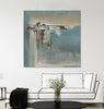"Fragmented Fields" Giant Art 54x54 Wall Art