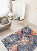 Makondo Mosaique Blue Area Rug - 5'3" x 7'3"
