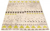 Raja Ivory-Green Area Rug - 3'11" x 5'7"