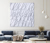 "Contemplating Style" Giant Art 72x72 Wall Art