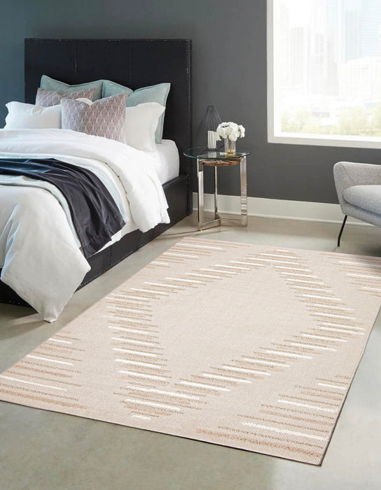 Carpette Bree beige - 6 pi 7 po x 9 pi 6 po