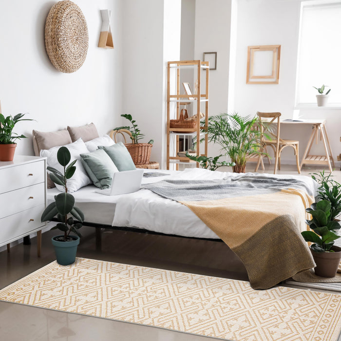 Carpette Penney taupe - 2 pi 6 po x 12 pi 0 po