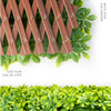 PVC Expandable Trellis 36"x 72" Schefflera Leaves 