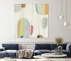 "Molecular Motion Iv" Giant Art 72x72 Wall Art