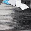 Lav Grey Waves 3x5 Area Rug