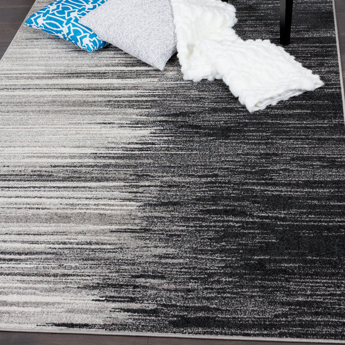 Carpette Lav Waves grise 3 x 5