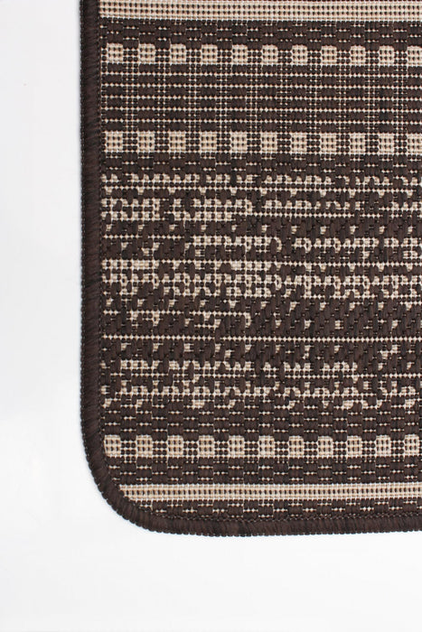 Carpette Wileen chocolat - 2 pi 2 po x 6 pi 7 po