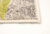 Raja Ivory-Green Area Rug - 3'11" x 5'7"