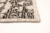 Sadie Safari Silver-Black Area Rug - 5'3" x 7'7"