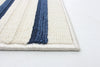 Talya Blue-Ivory 5'3" x 7'7" Area Rug