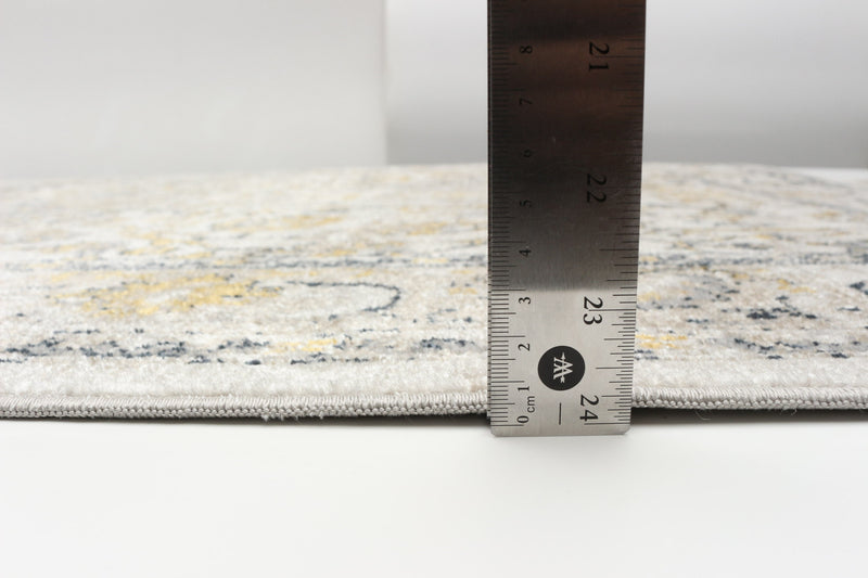 Carpette Legacy ivoire lavable à la machine - 5 pi 0 po x 7 pi 0 po
