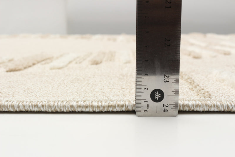 Carpette Bree beige - 6 pi 7 po x 9 pi 6 po