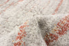 Vera Aztec Ivory/Copper Area Rug - 2'7" x 8'4"