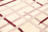 Taite Cream-Bordeaux Area Rug - 7'10" x 10'2"