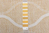 Neisha Abstract Gold Rug 6'7" X 9'6" Area Rug