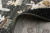 Pine Black Machine Washable Area Rug - 2'6" x 8'0"