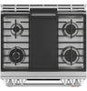 Café Slide-In Gas Range with Convection - CCGS700P2MS1 - Gas Range in Stainless Steel