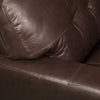 Curt Genuine Leather Sofa - Brown - {Modern}, {Retro} style Sofa in Brown {Solid Woods}