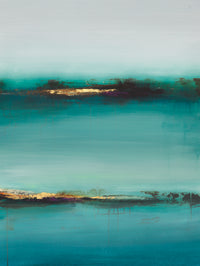 Œuvre d’art murale Giant Art « Virgin Isles V » 72 x 54