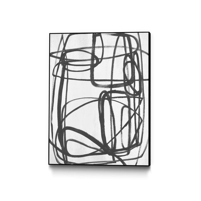 Œuvre d'art murale sur toile encadrée noire « Sensational Climb » 24 x 32