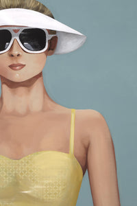 Œuvre d’art murale Giant Art « Glamour Rays » 72 x 48