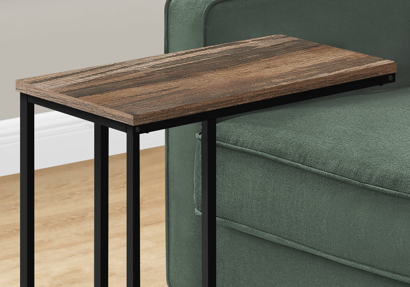 Table d'appoint d’apparence bois recyclé brun moyen
