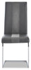 Jaye 7-Piece Dining Package - {Modern} style Dining Room Set in White and Grey {Medium Density Fibreboard (MDF)}, {Metal}