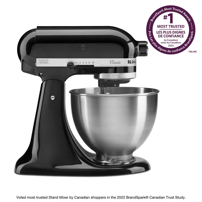 Batteur sur socle à tête inclinable KitchenAid de série ClassicMD de 4,5 pintes - K45SSOB