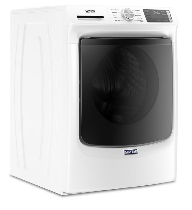 Laveuse frontale 5,2 pi3 avec Extra Power et sécheuse électrique 7,3 pi³ Maytag - blanches