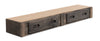 Piper Trundle with Two Drawers - {Rustic} style Chest in Driftwood grey {Pine}