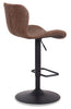 Seth Bar Stool - Brown - {Modern} style Bar Stool in Brown {Metal}