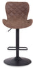 Seth Bar Stool - Brown - {Modern} style Bar Stool in Brown {Metal}