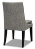 Shilo Dining Chair - Grey - {Modern} style Dining Chair in Dark Grey {Solid Woods}