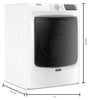 Maytag 7.3 Cu. Ft. Front-Load Electric Dryer with Extra Power - YMED5630HW
