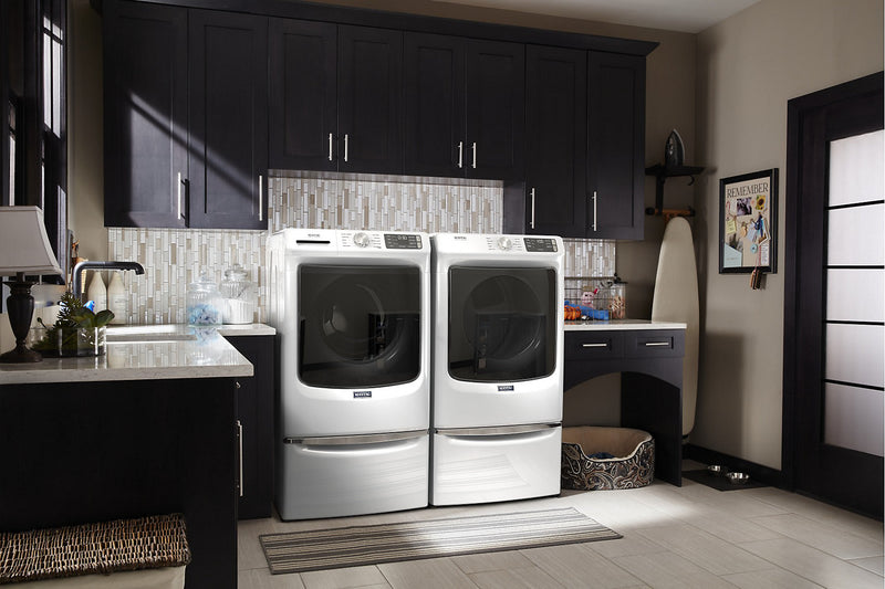 Sécheuse électrique Maytag de 7,3 pi³ - blanche - superposable - YMED5630HW