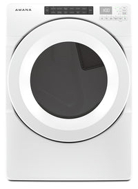 Sécheuse électrique Amana de 7,4 pi³ - blanche - superposable - YNED5800HW