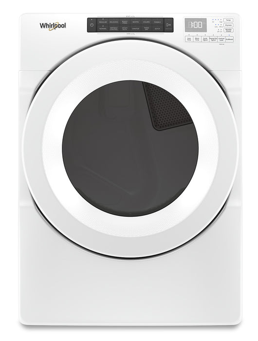 Sécheuse électrique Whirlpool de 7,4 pi³ - blanche - superposable - YWED5620HW