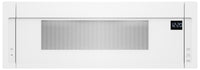 Four à micro-ondes à hotte intégrée mince Whirlpool de 1,1 pi³ avec cuisson à 900 W - blanc - YWML55…