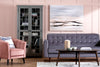 Athena Curio Cabinet - Grey 