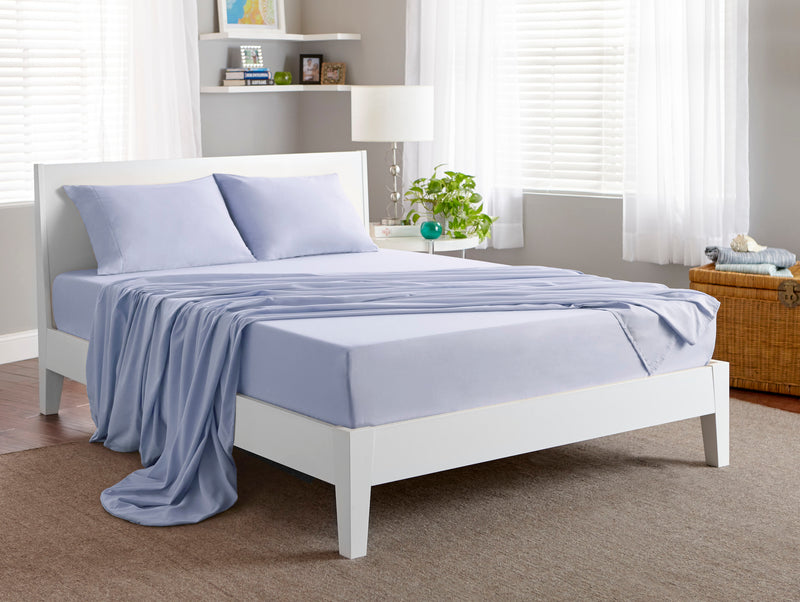 Ensemble de draps Basic BEDGEARMD 3 pièces pour lit simple - brume