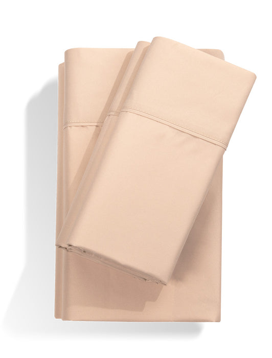 Ensemble de draps Basic BEDGEARMD 4 pièces pour grand lit - sable