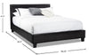 Chase Full Bed - Brown