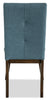 Chelsea Fabric Dining Chair – Aqua