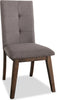 Chelsea Fabric Dining Chair – Brown