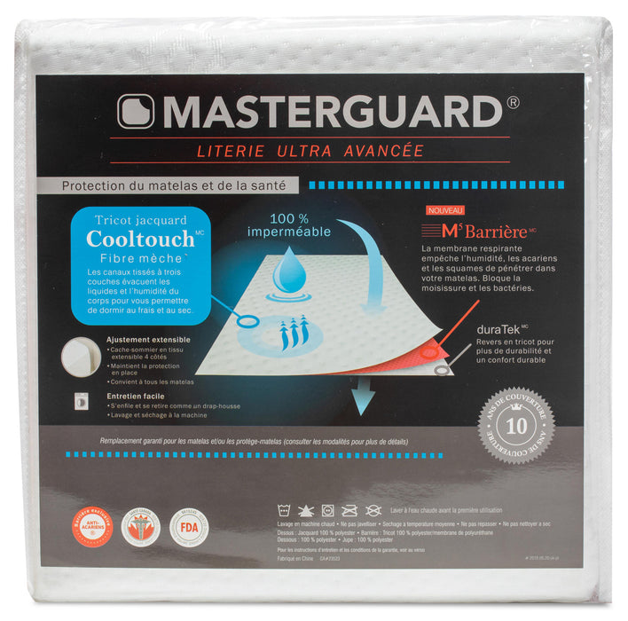 Protège-matelas MasterguardMD Cooltouch(MC) pour grand lit