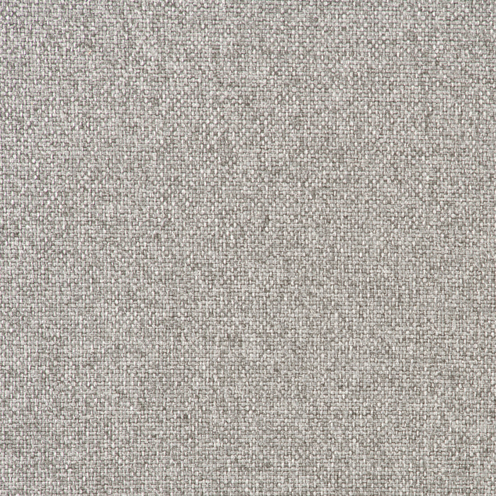 Lit plateforme rembourré Cove en tissu gris avec clous décoratifs - format très grand lit