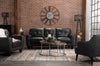 Curt Genuine Leather Chair - Grey 