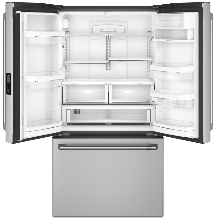 Réfrigérateur Café de 23,1 pi³ et de 36 po à portes françaises - acier inoxydable - CWE23SP2MS1